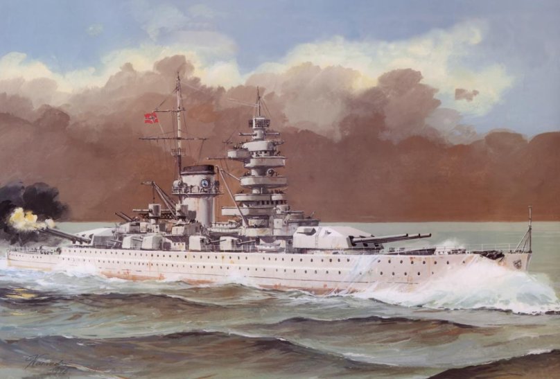 Адмирал Шеер корабль