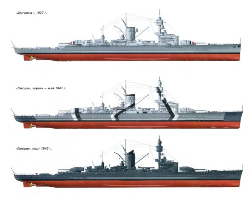 Тяжелый крейсер Адмирал Хиппер