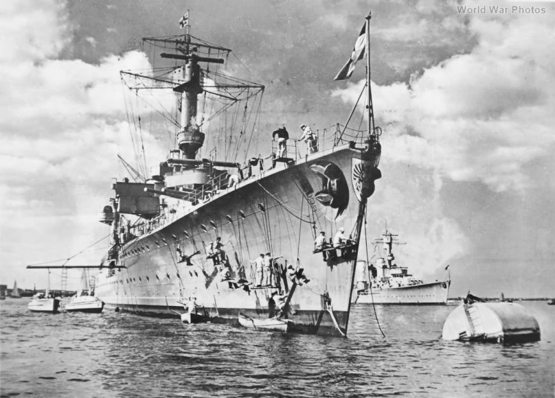 Немецкий крейсер Карлсруэ 1914