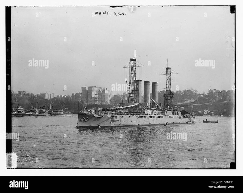 Броненосец USS Maine BB-10