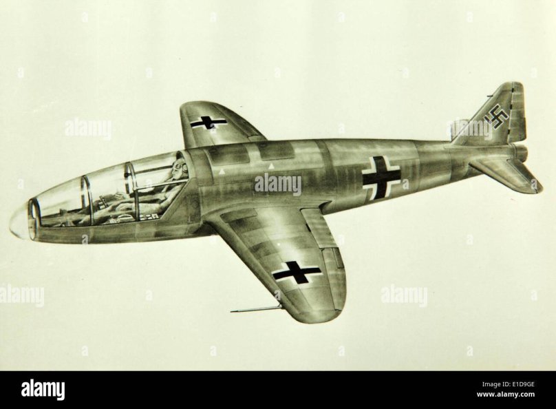 Реактивный самолёт Heinkel he 176