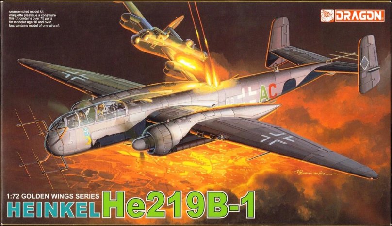 Heinkel he 219 UHU арт