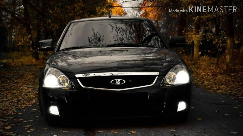 Лада Приора 2 седан черная