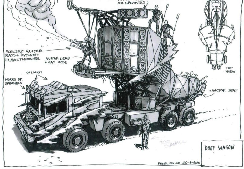 Mad Max Fury Road Concept Art