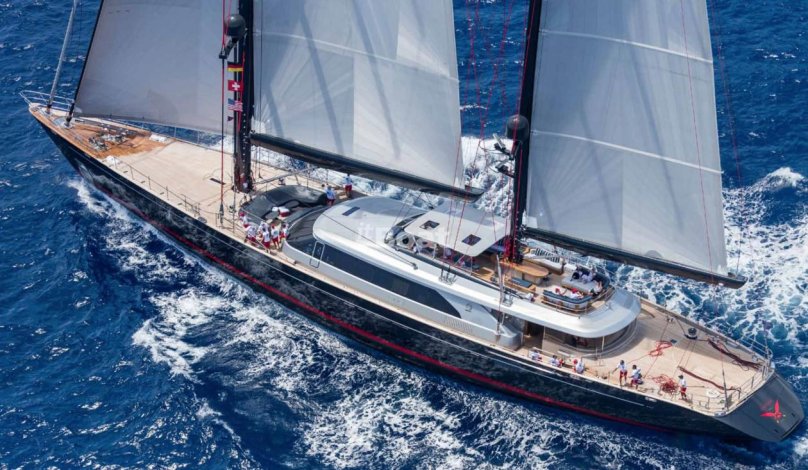 Парусная яхта 100 футов