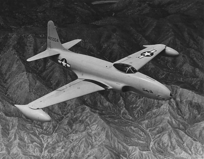 YP 80 самолет