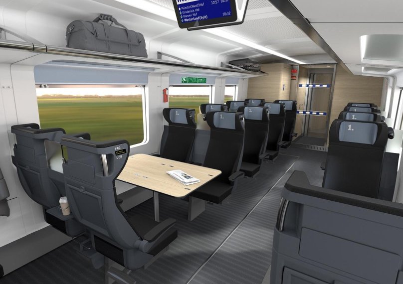 Talgo 250 салон