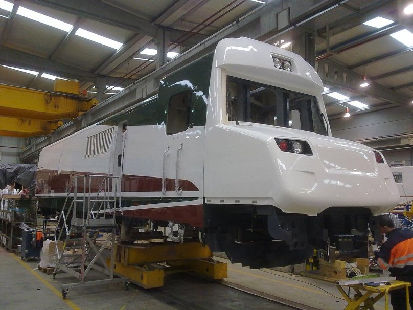 Talgo 250 чертежи