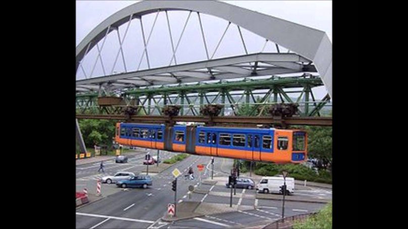 Вуппертальская подвесная железная дорога Германия