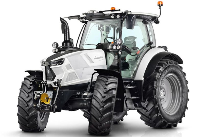 Трактор Ламборджини зеленый
