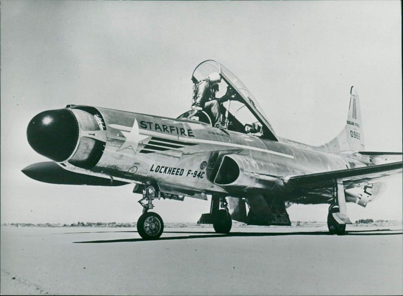 Lockheed f-94 Starfire model