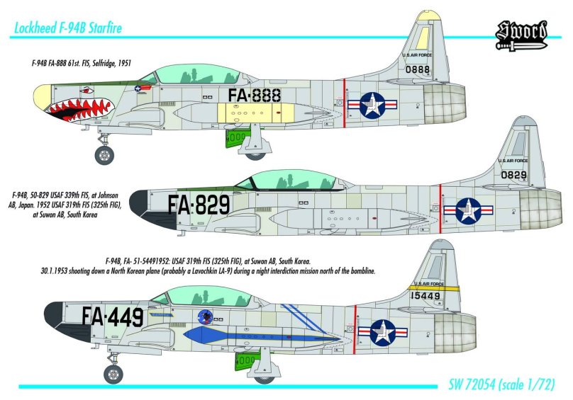 Lockheed f-94 Starfire model