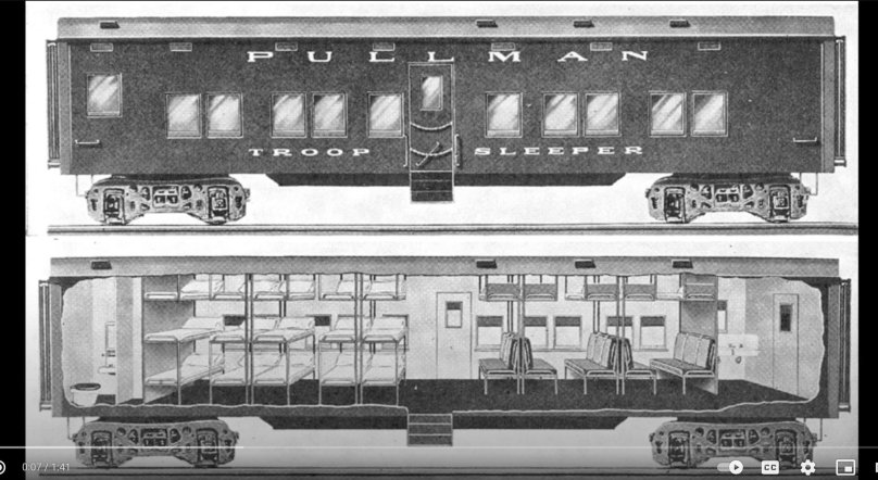 Пульмановский вагон 19 века