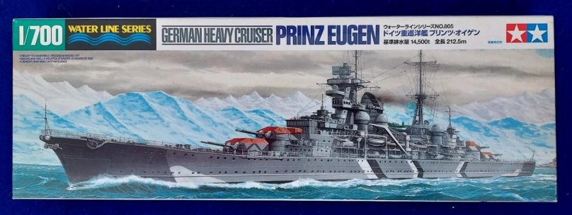 Модель крейсера принц Ойген