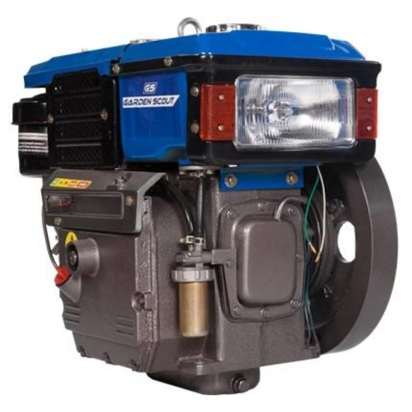 Дизельный двигатель с водяным охлаждением r180 Заря