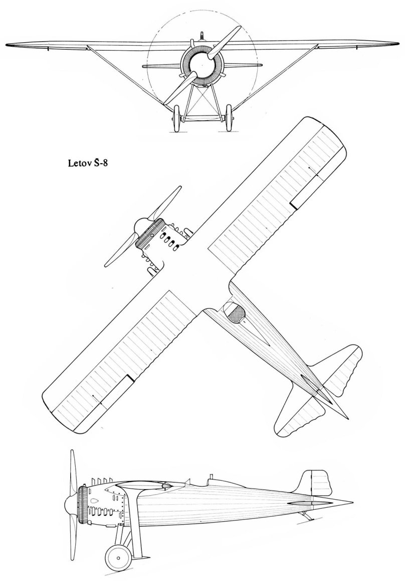 Letov s.20 Blueprints