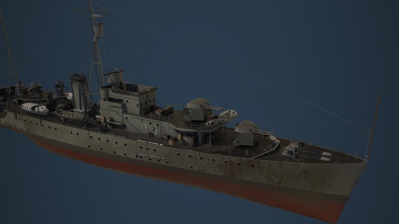 Фрегата HMS Swan