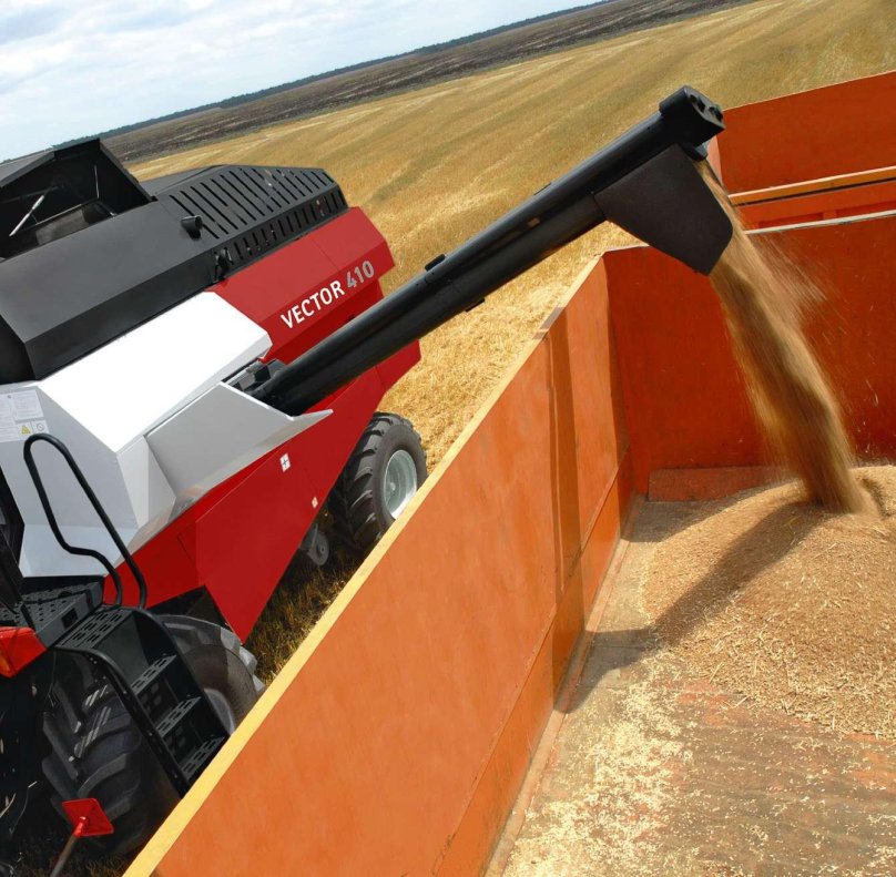 Зерноуборочные комбайны vector 410