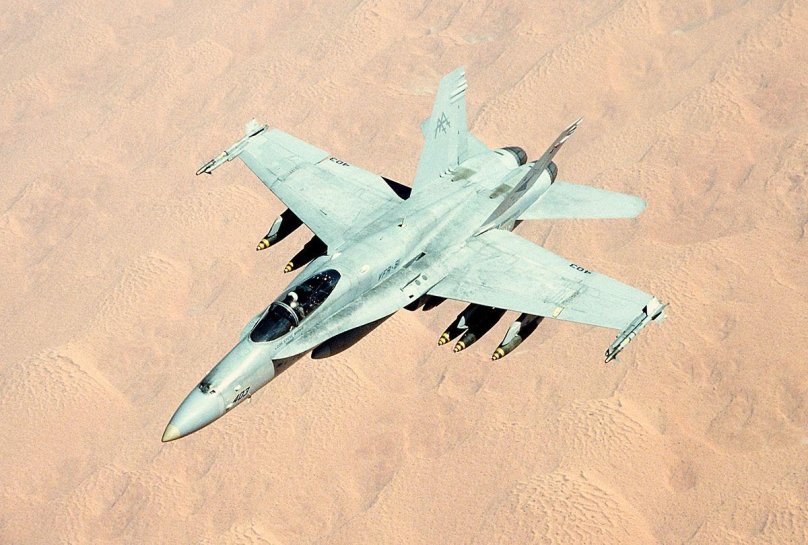 F/A-18 during Desert Storm