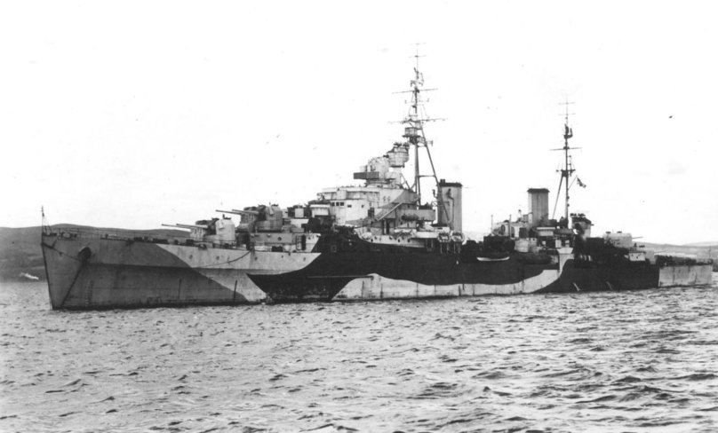 HMS Bellona 1942