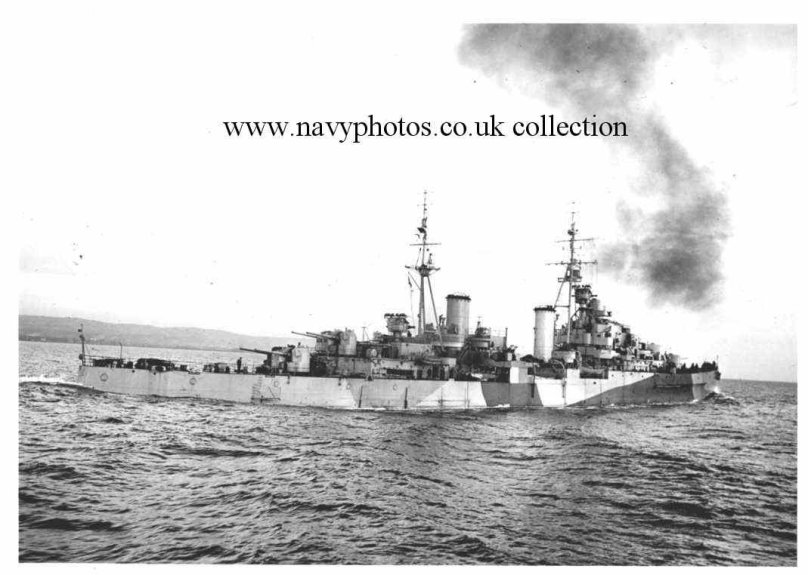 HMS Black Prince 1942