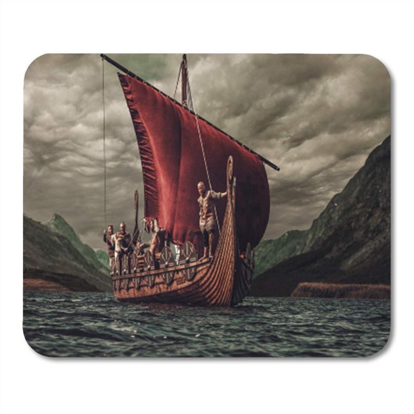 Дракар викингов