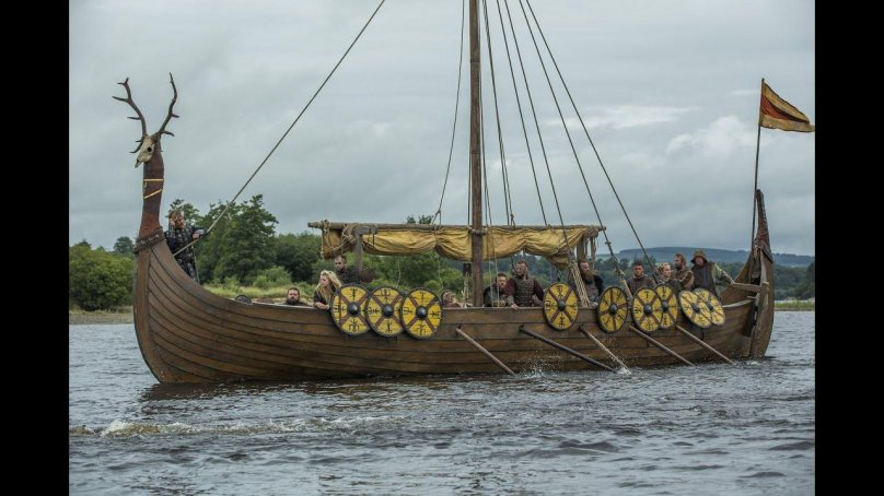 Корабли викингов драккары