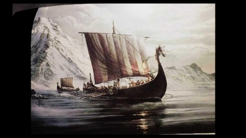 Драккар норманнов