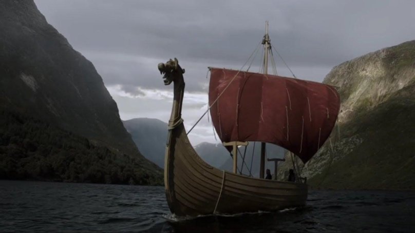 Викинги сериал дракар