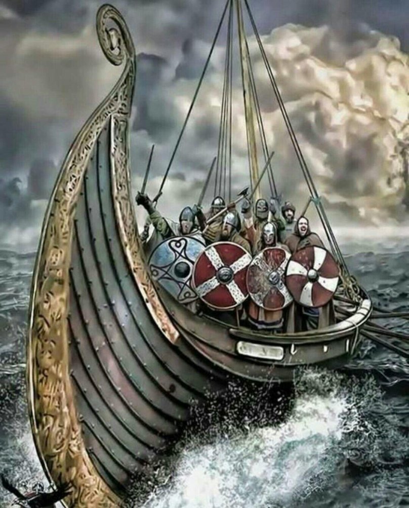 Дракар норманнов