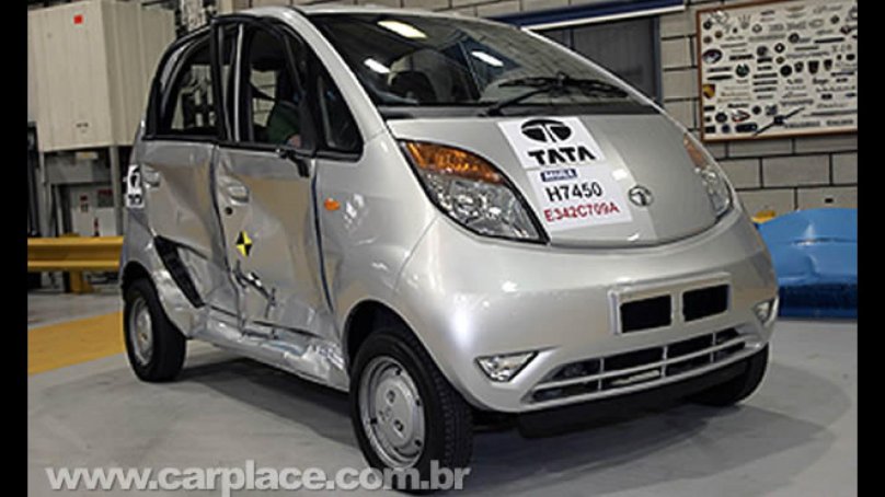 Tata Nano краш тест