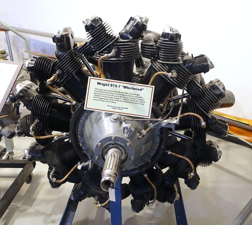 Двигатель Continental r-975-c1