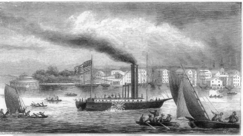 Роберт Фултон пароход