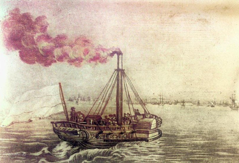 Елизавета пароход, 1815