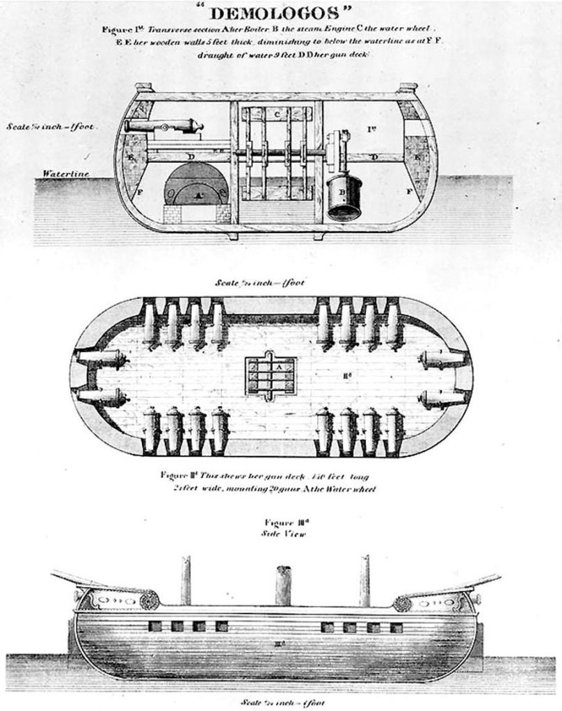 Демологос военный пароход