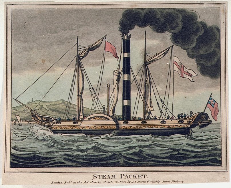 Пароход Сириус 1838