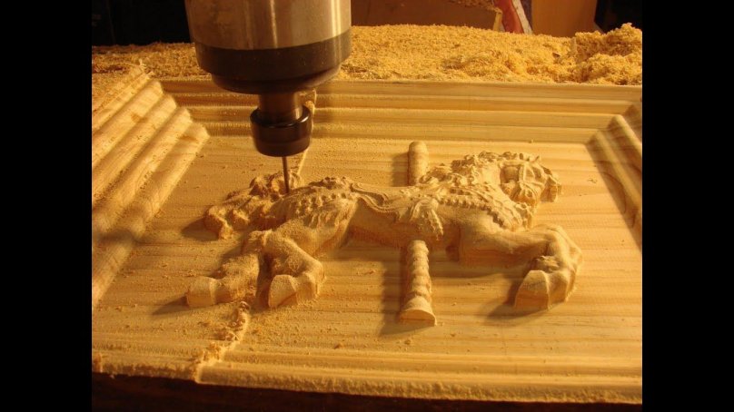 3д фрезер по дереву 4000мм.