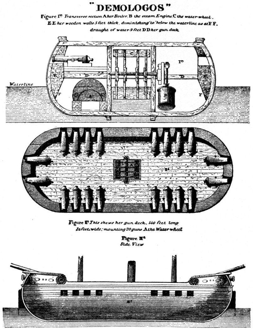 Пароход Фултона демологос