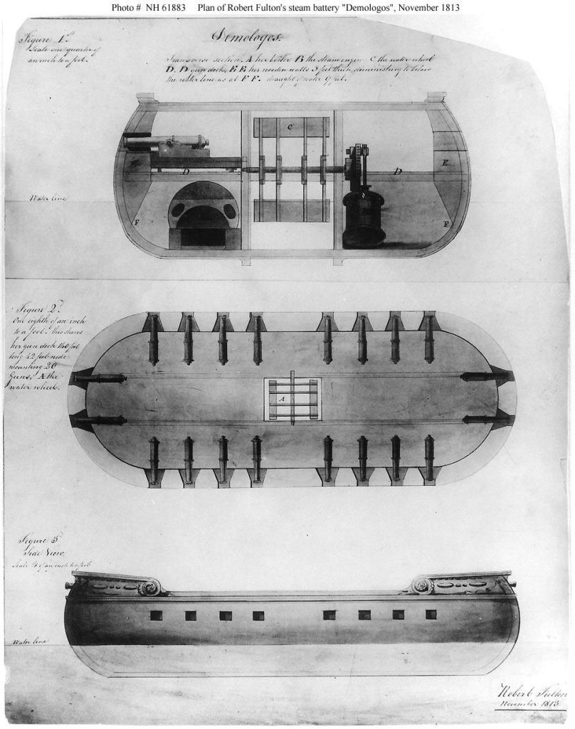Пароход Фултона демологос
