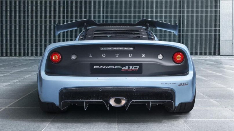 Лотус вид сзади