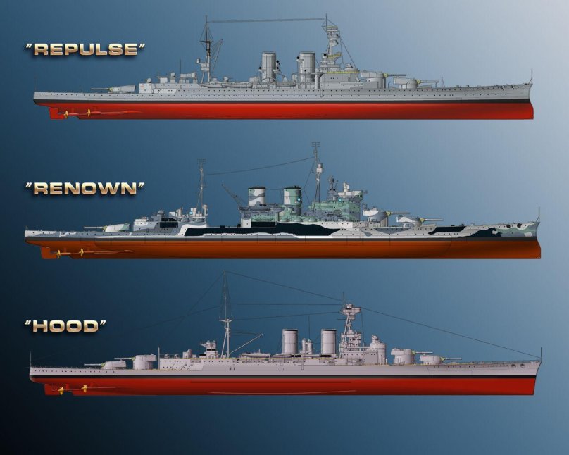 Линкор HMS Hood