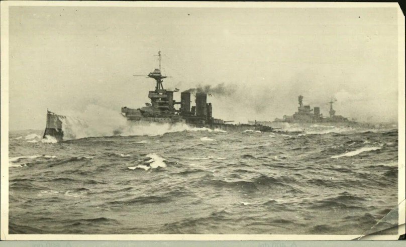 Линкор Роял Оук на дне Скапа-флоу