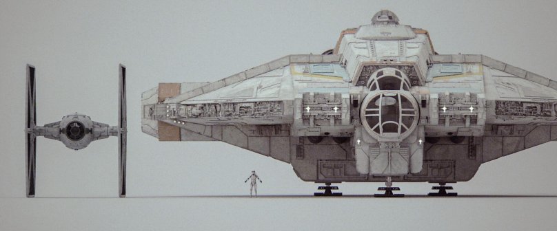 Звездные войны корабль VCX 100