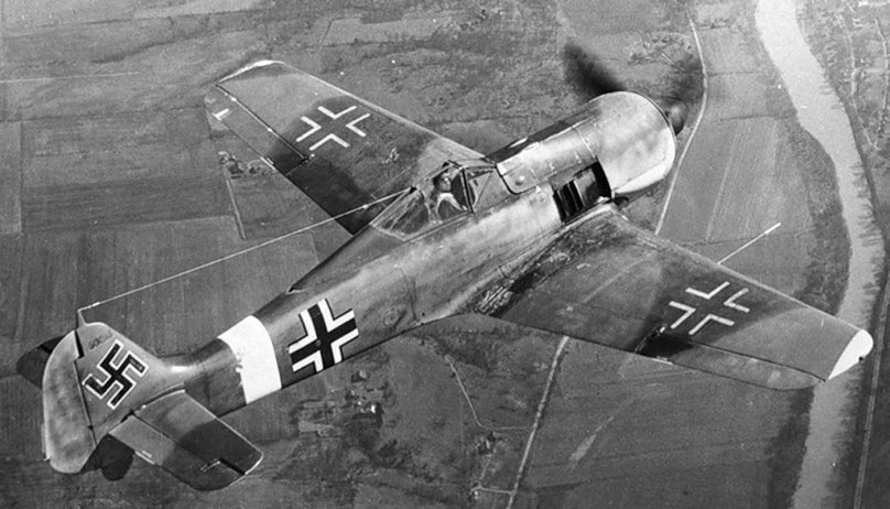 Немецкий истребитель Фокке-Вульф FW-190 a4