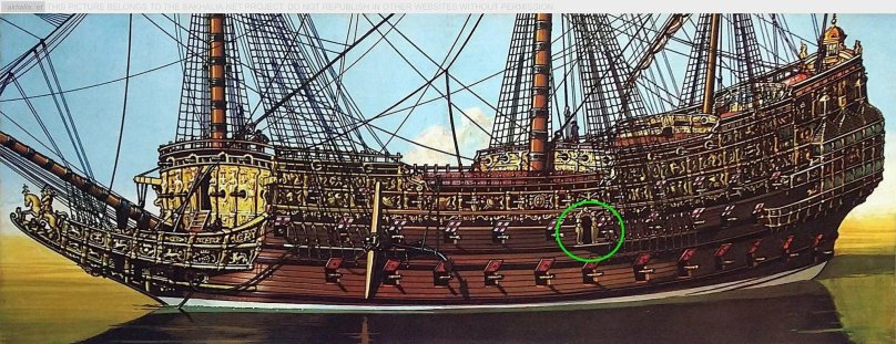 Корабль Роял Соверен 17 века