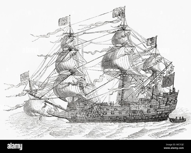 HMS Sovereign of the Seas 1637