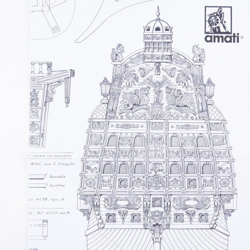 Sovereign of the Seas 1637, Scratchbau купить