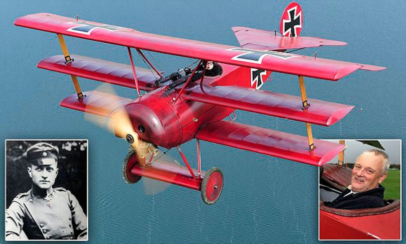 Красный Барон Fokker Dr.1