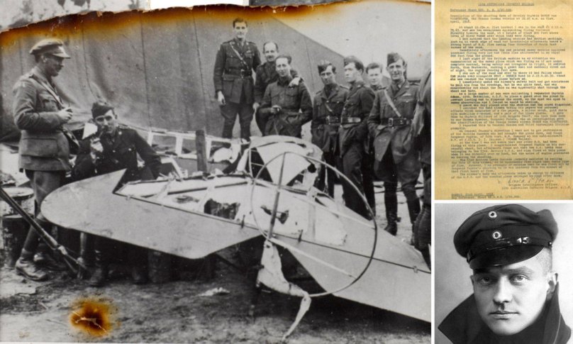 Красный Барон Рихтгофен самолет