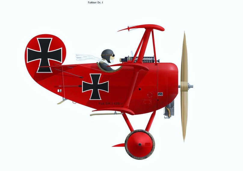 Фоккер др 1 красного барона